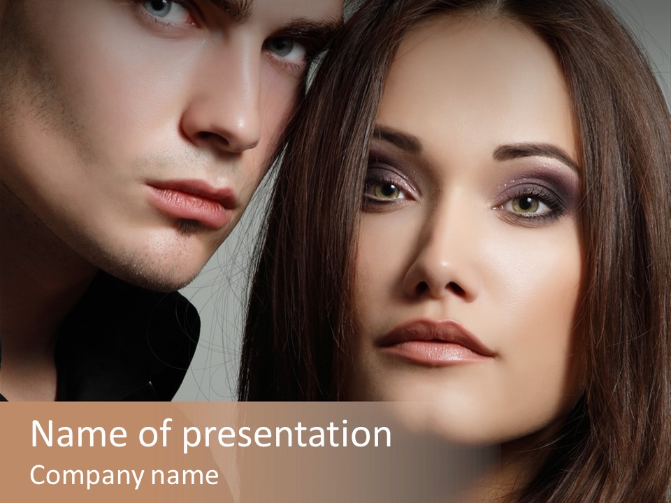 Passion Girlfriend Feeling PowerPoint Template