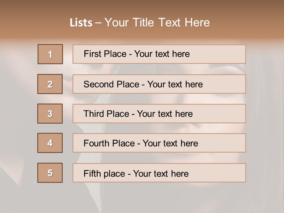 Passion Girlfriend Feeling PowerPoint Template
