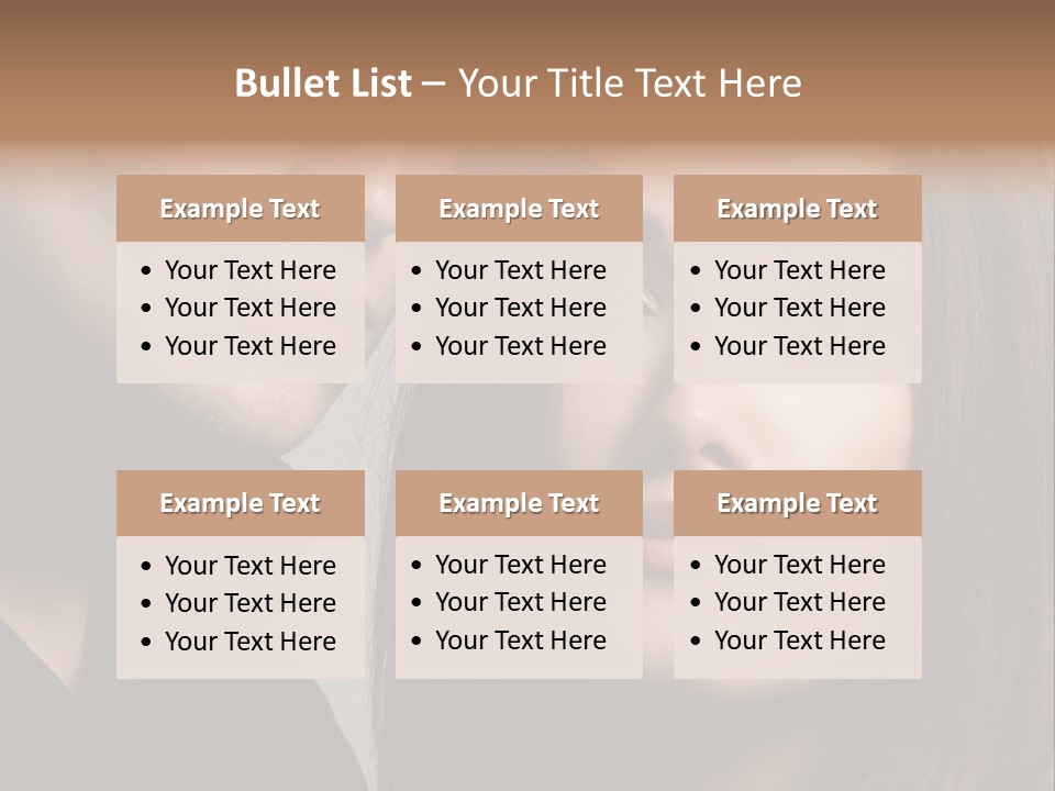 Passion Girlfriend Feeling PowerPoint Template