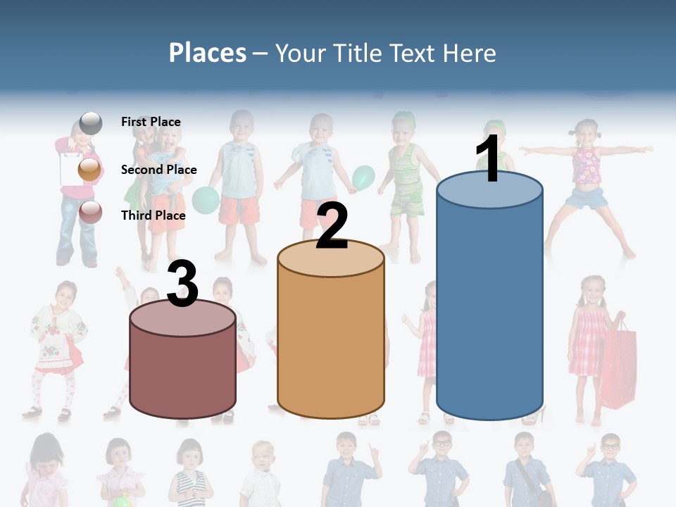 Positive Smile Child PowerPoint Template