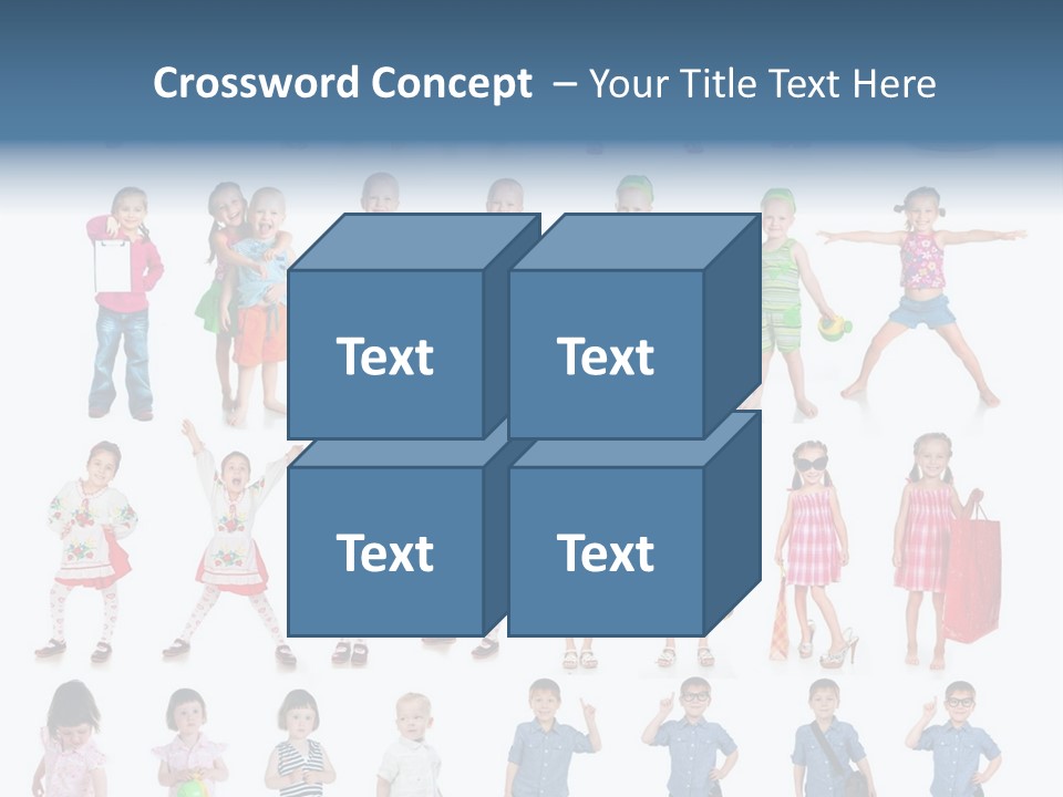 Positive Smile Child PowerPoint Template