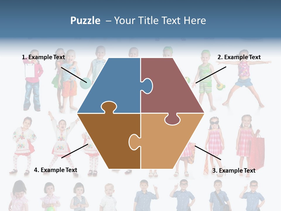 Positive Smile Child PowerPoint Template