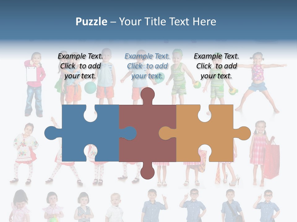 Positive Smile Child PowerPoint Template