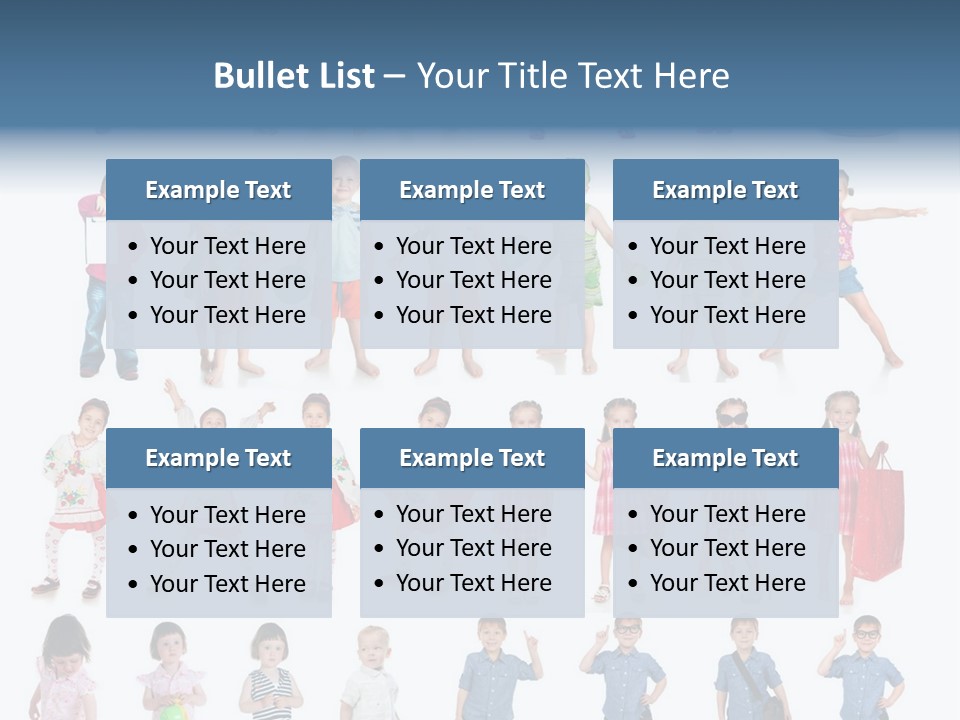 Positive Smile Child PowerPoint Template