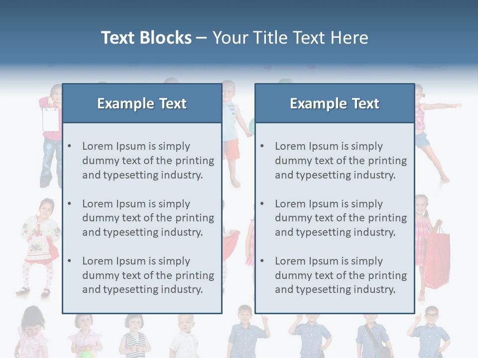 Positive Smile Child PowerPoint Template
