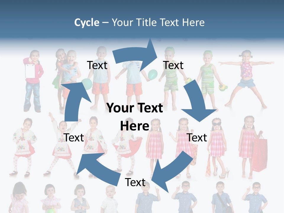 Positive Smile Child PowerPoint Template