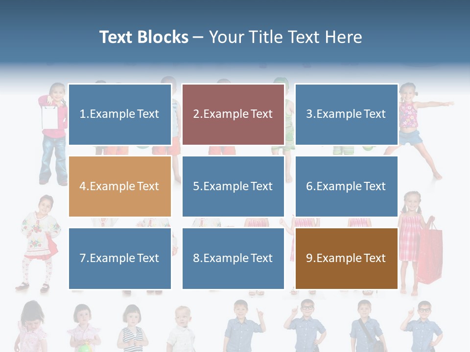 Positive Smile Child PowerPoint Template