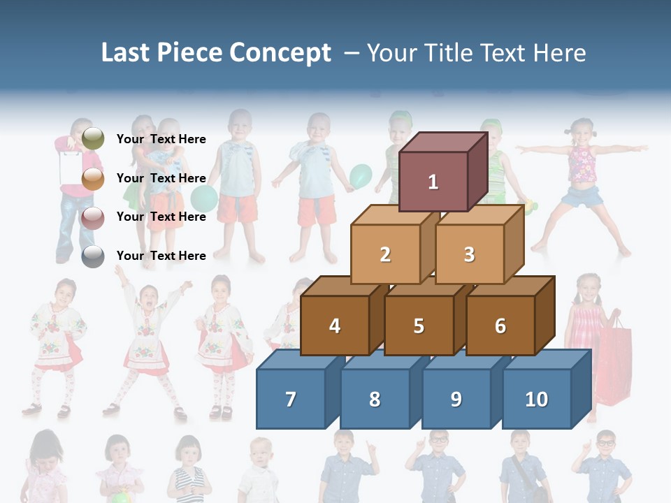Positive Smile Child PowerPoint Template