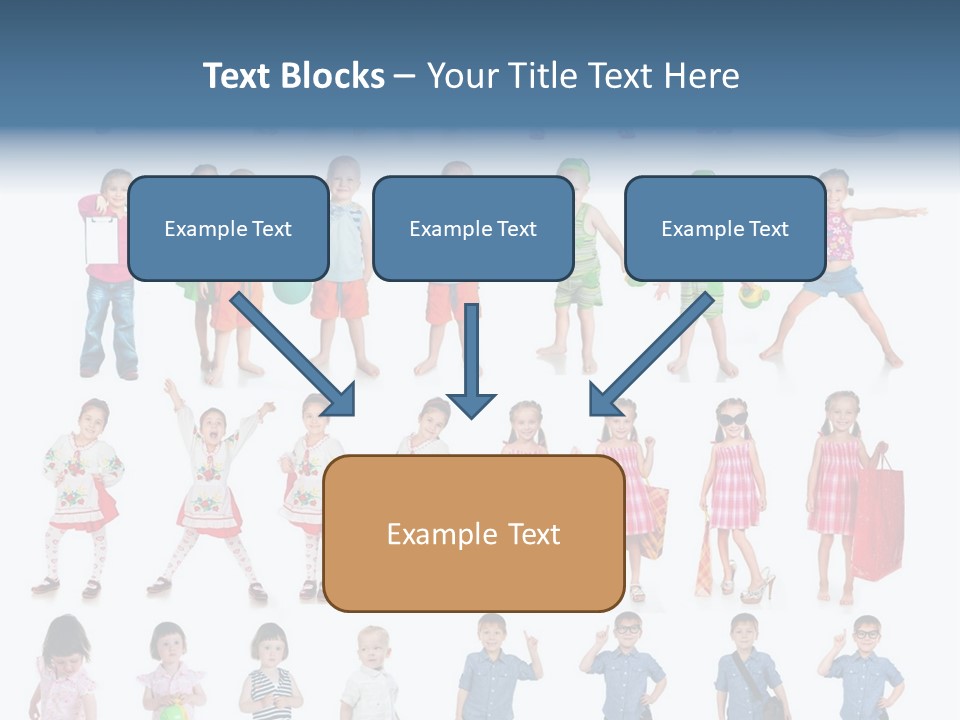 Positive Smile Child PowerPoint Template
