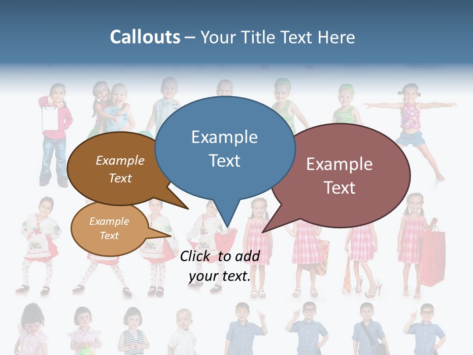 Positive Smile Child PowerPoint Template