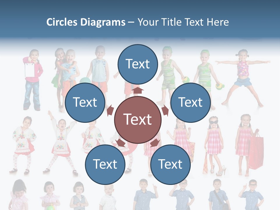 Positive Smile Child PowerPoint Template