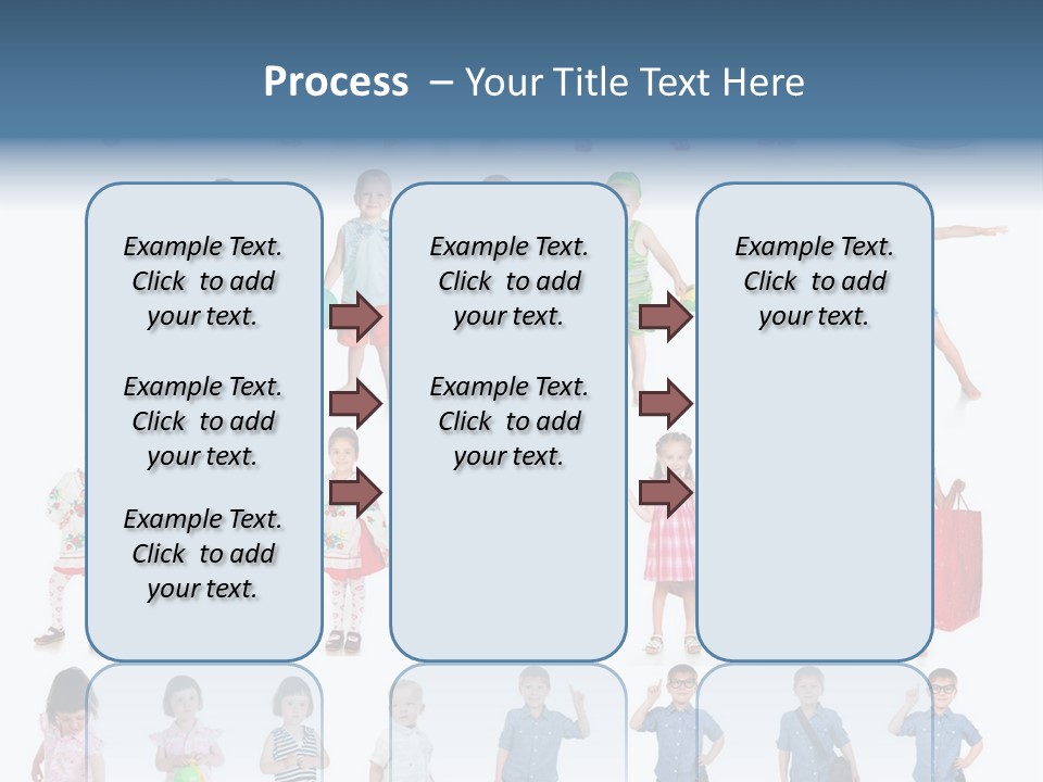 Positive Smile Child PowerPoint Template