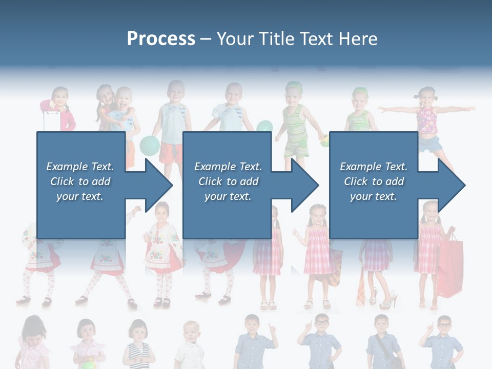 Positive Smile Child PowerPoint Template