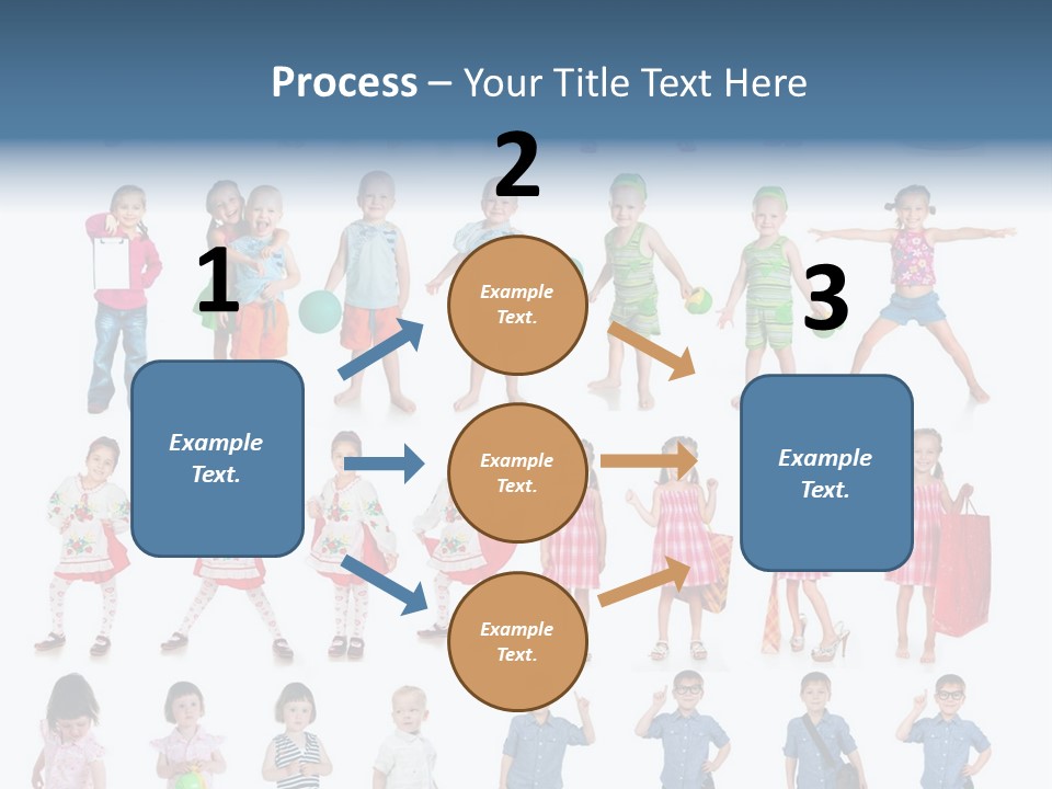 Positive Smile Child PowerPoint Template