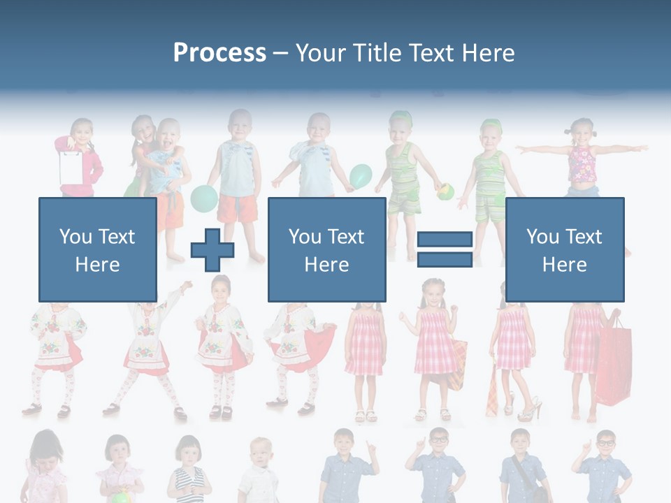 Positive Smile Child PowerPoint Template
