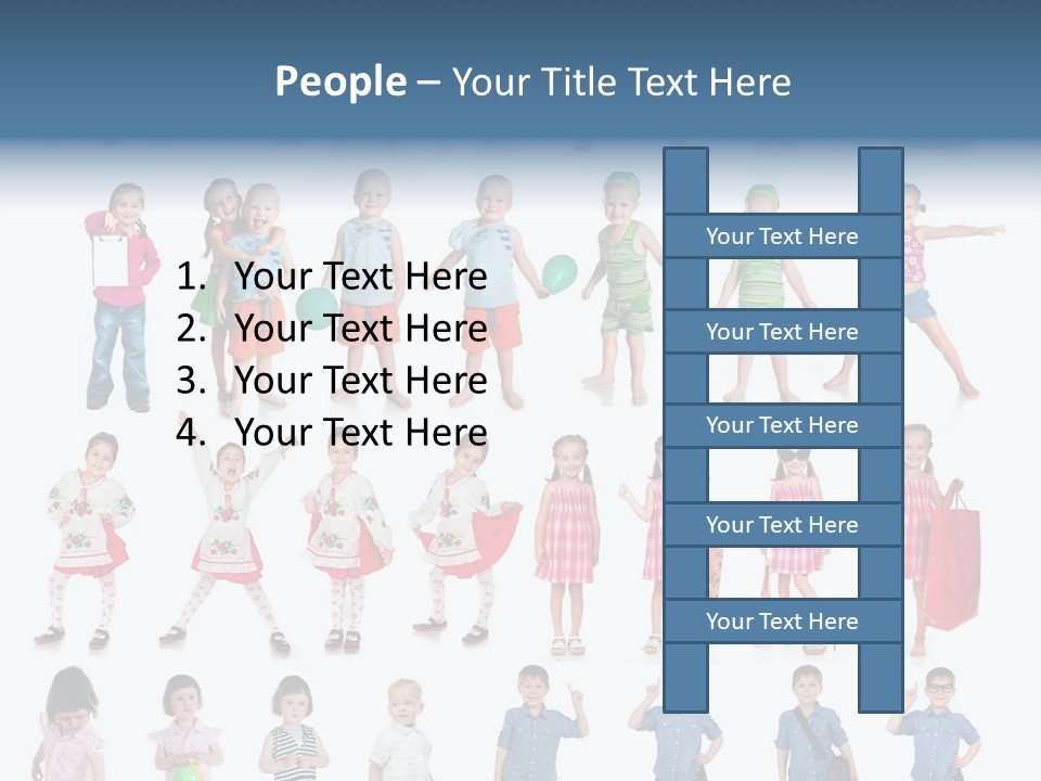 Positive Smile Child PowerPoint Template