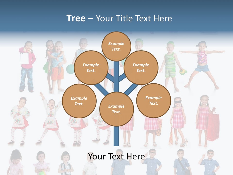 Positive Smile Child PowerPoint Template