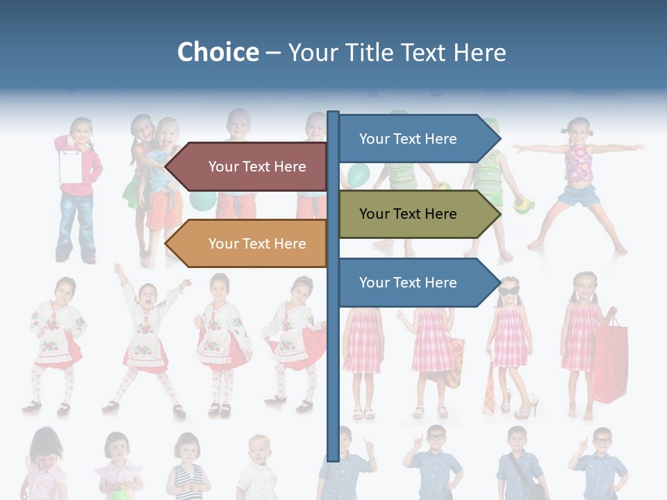 Positive Smile Child PowerPoint Template