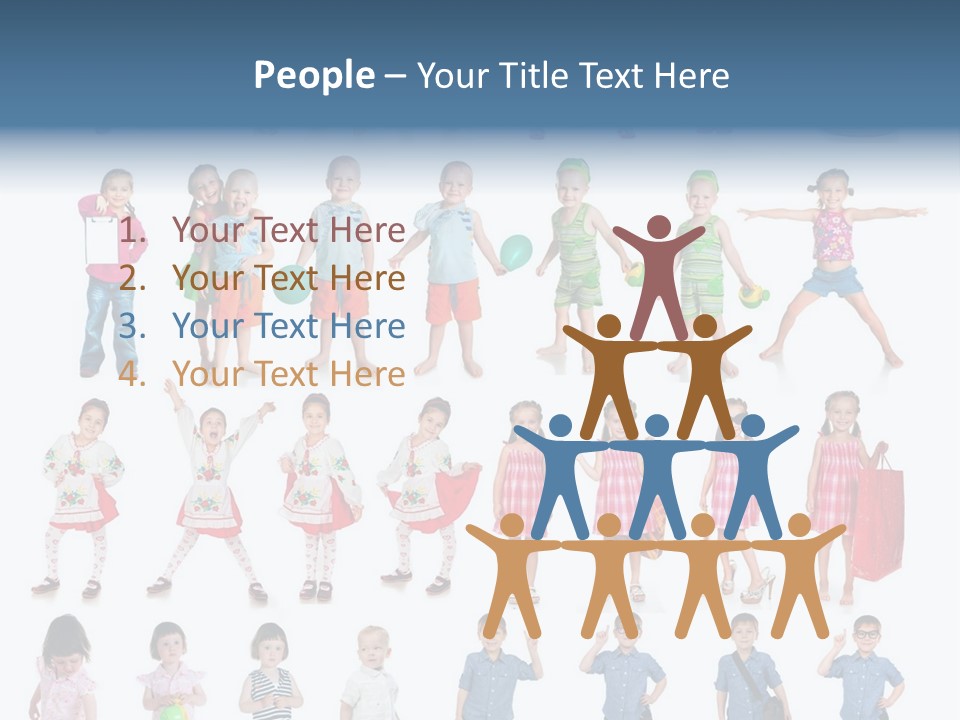 Positive Smile Child PowerPoint Template