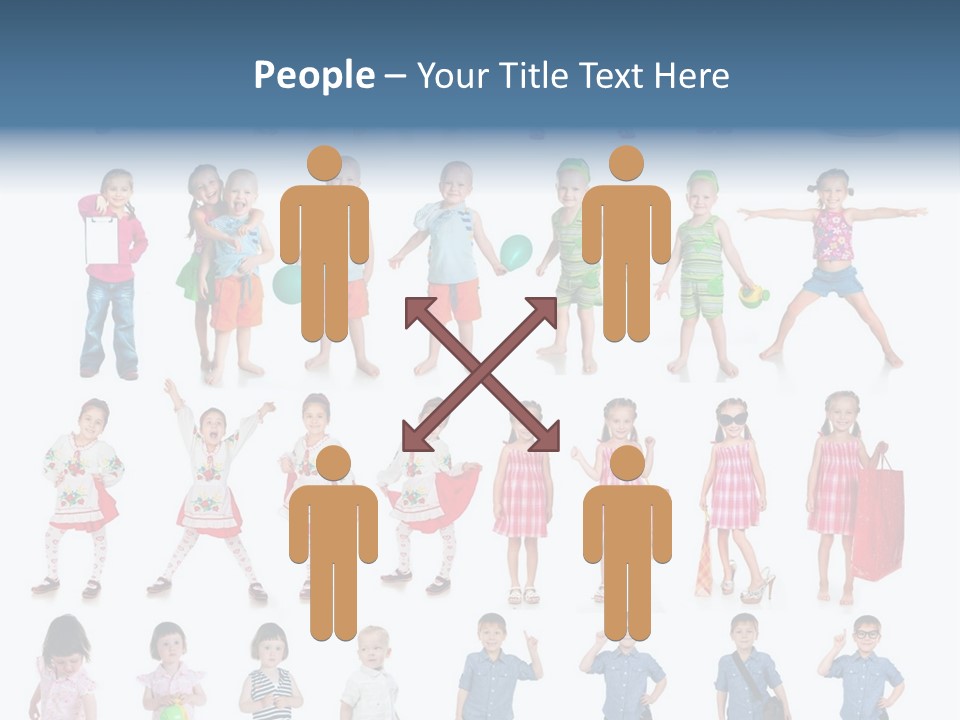 Positive Smile Child PowerPoint Template