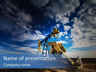 Old Change Rig PowerPoint Template