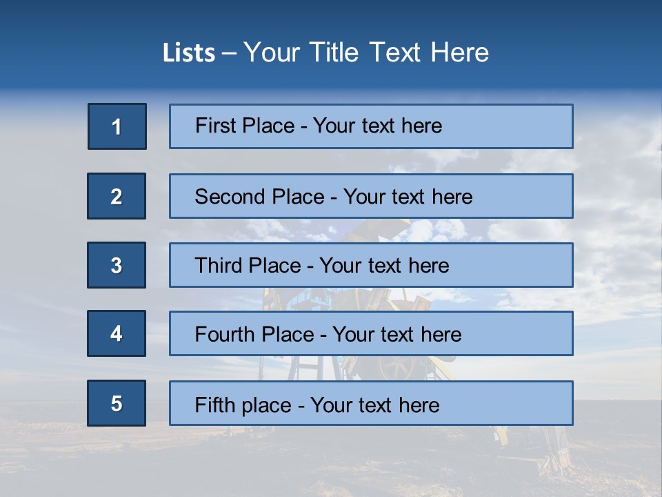 Old Change Rig PowerPoint Template