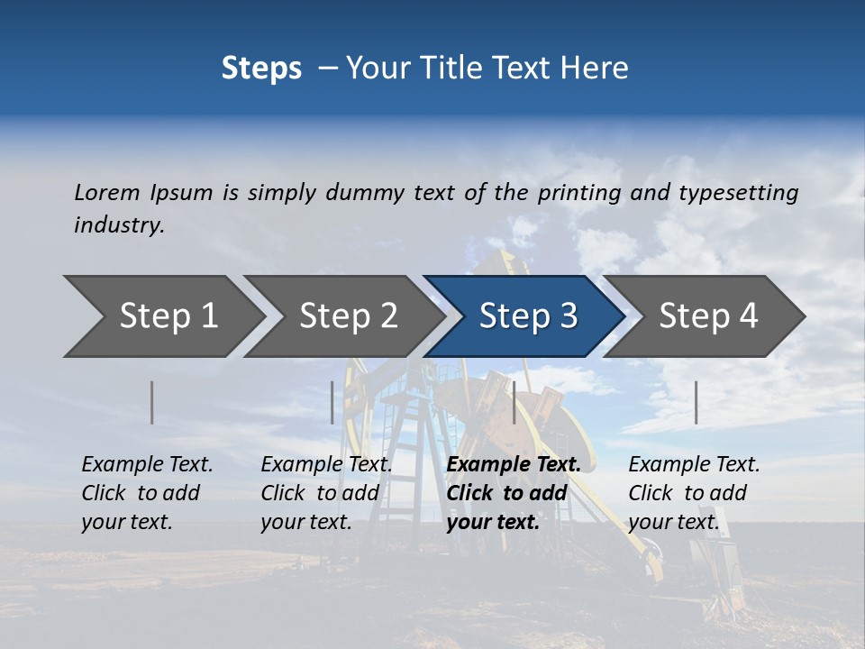 Old Change Rig PowerPoint Template