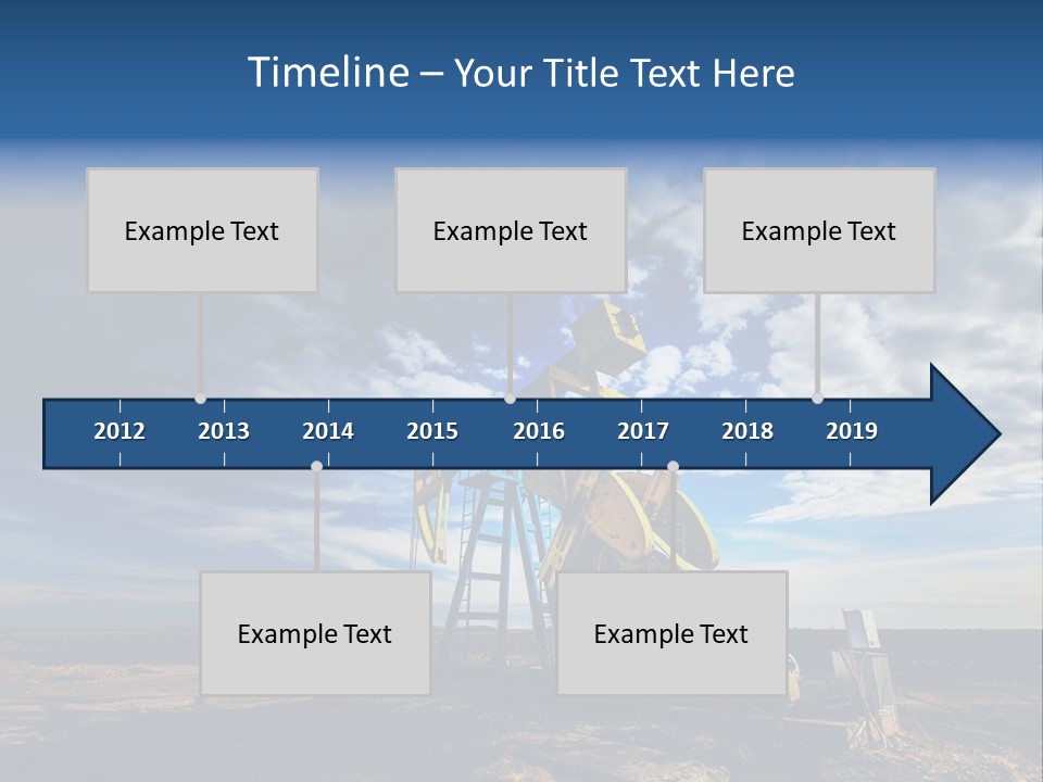 Old Change Rig PowerPoint Template