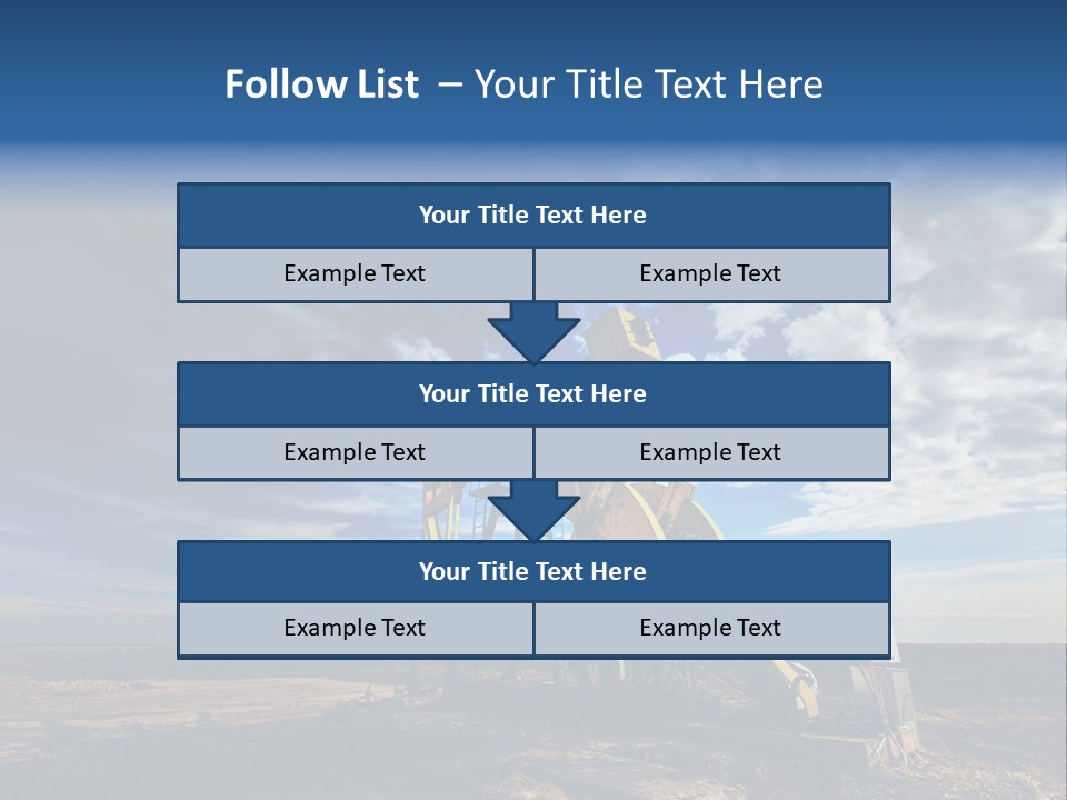 Old Change Rig PowerPoint Template