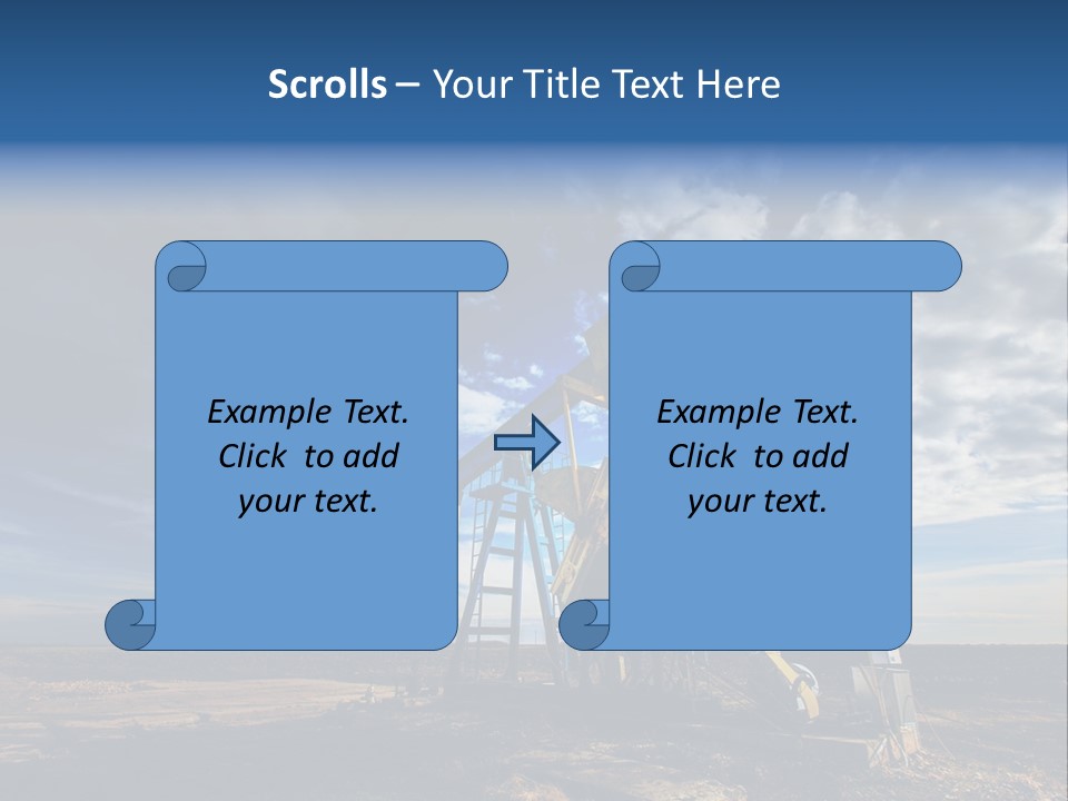 Old Change Rig PowerPoint Template