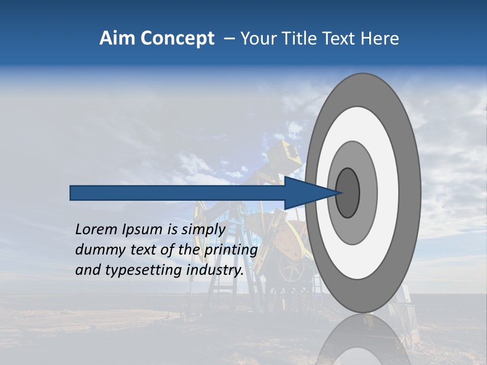 Old Change Rig PowerPoint Template