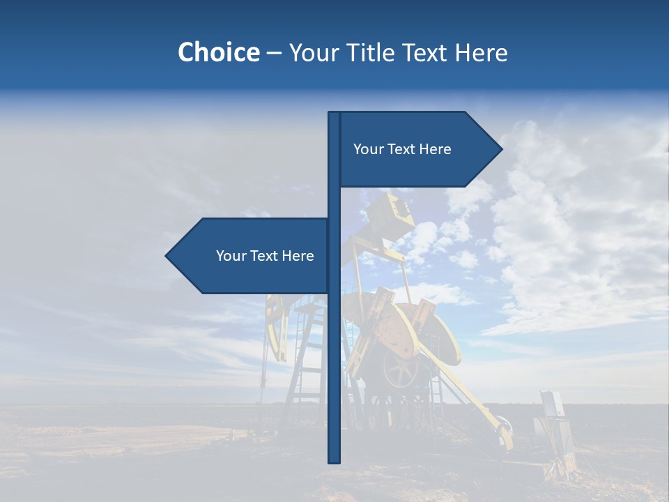 Old Change Rig PowerPoint Template