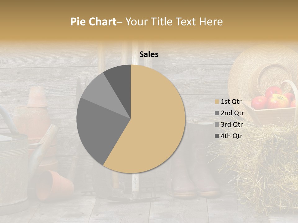 Basket Work Fork PowerPoint Template