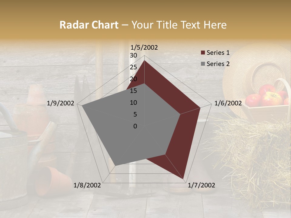 Basket Work Fork PowerPoint Template