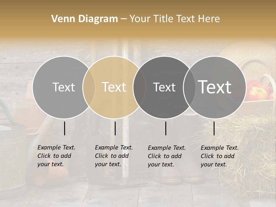 Basket Work Fork PowerPoint Template