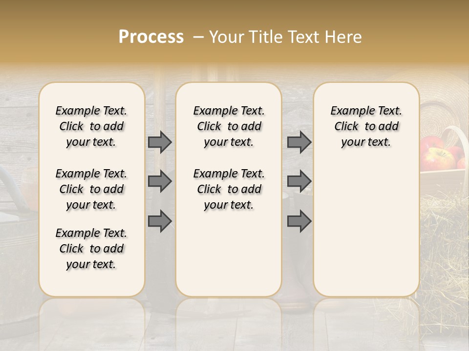 Basket Work Fork PowerPoint Template