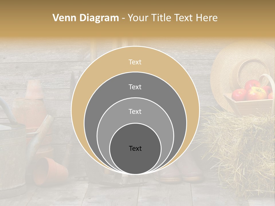 Basket Work Fork PowerPoint Template