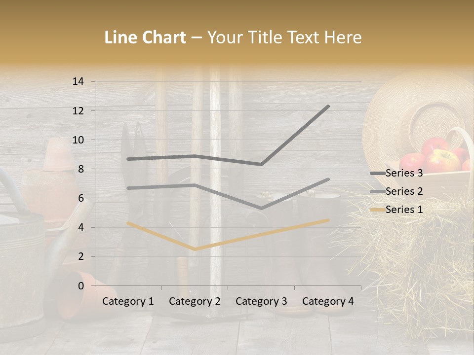 Basket Work Fork PowerPoint Template