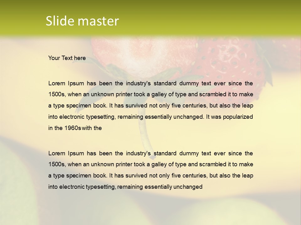 Food Yellow Energy PowerPoint Template