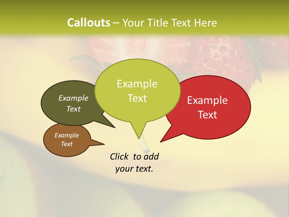 Food Yellow Energy PowerPoint Template