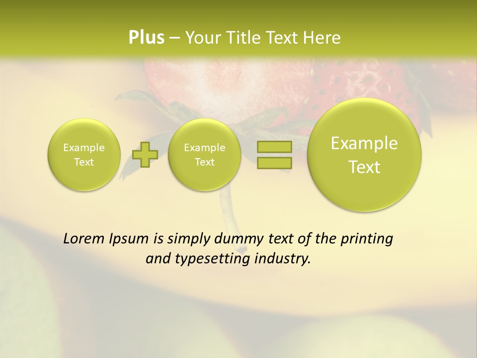 Food Yellow Energy PowerPoint Template