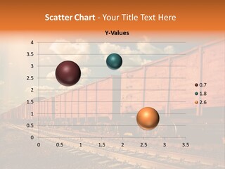 Station Clouds Railing PowerPoint Template
