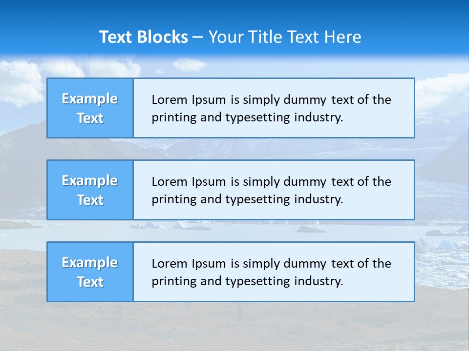National Big Park PowerPoint Template