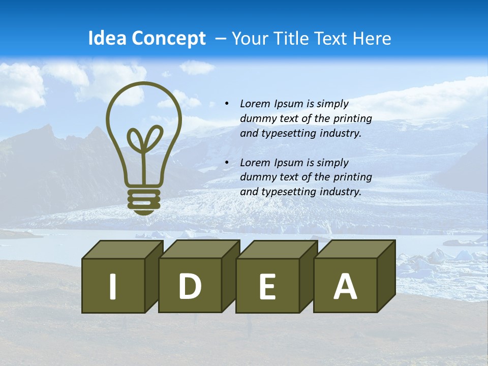 National Big Park PowerPoint Template