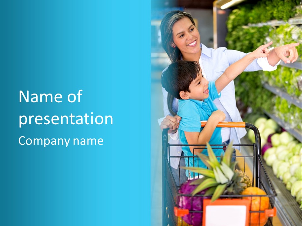 Retail Store  PowerPoint Template