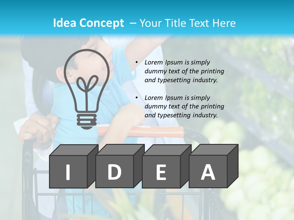 Retail Store  PowerPoint Template