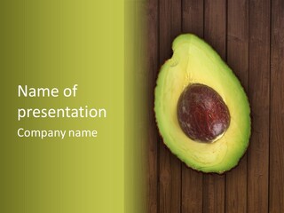 Fruit Vegetarian Healthy PowerPoint Template