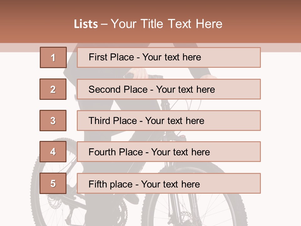 Health Riding Cost PowerPoint Template