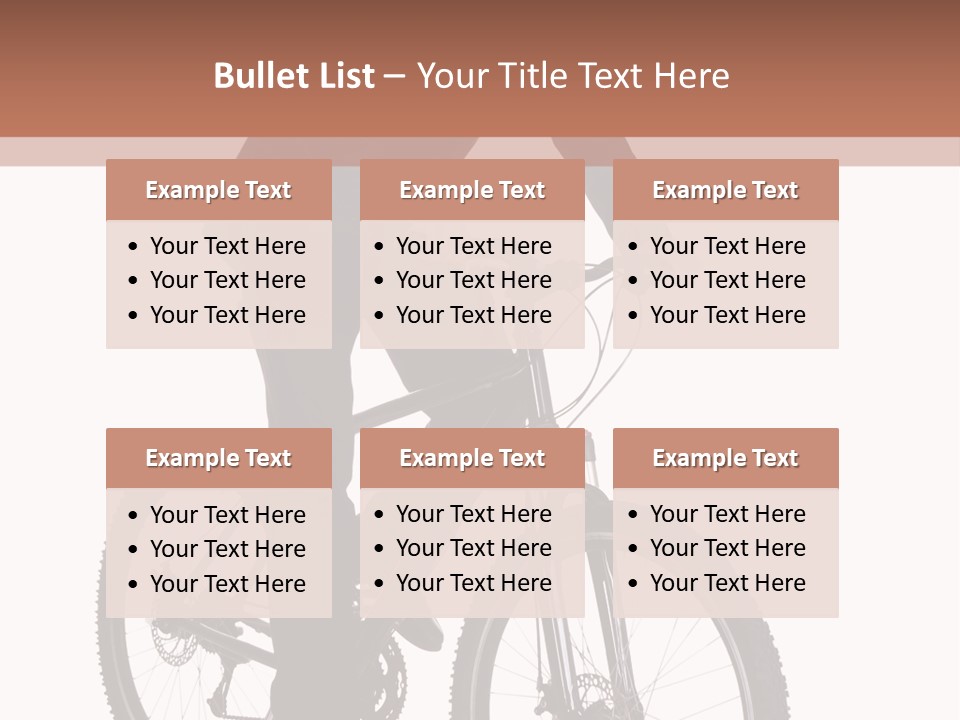 Health Riding Cost PowerPoint Template