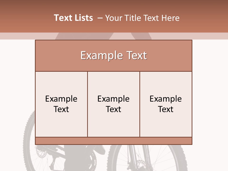 Health Riding Cost PowerPoint Template